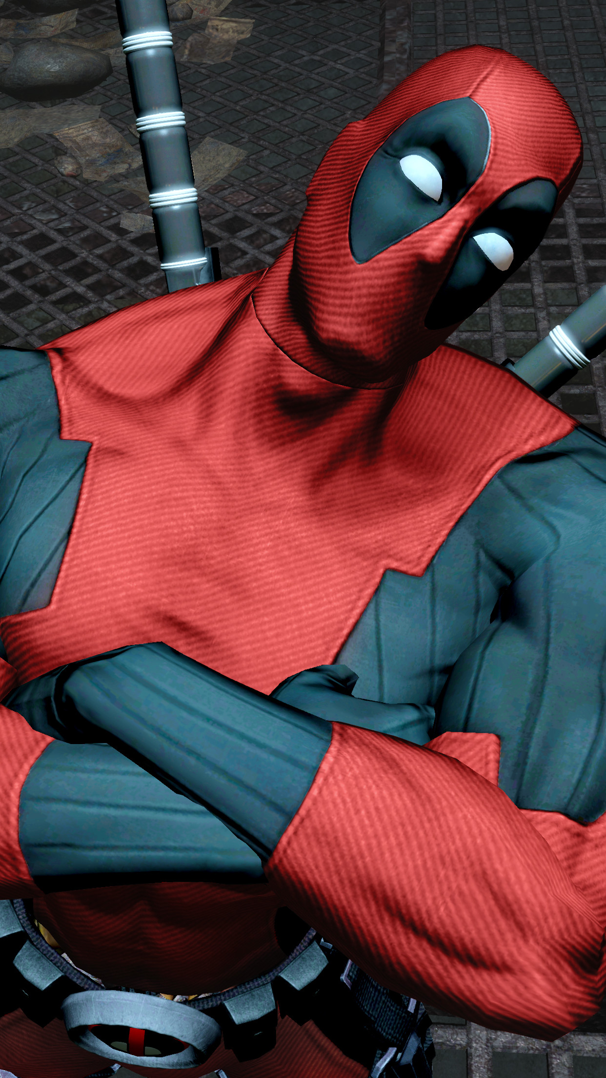 Deadpool 3d 3wallpapers Iphone Parallax Deadpool 3d - Deadpool Game - HD Wallpaper 