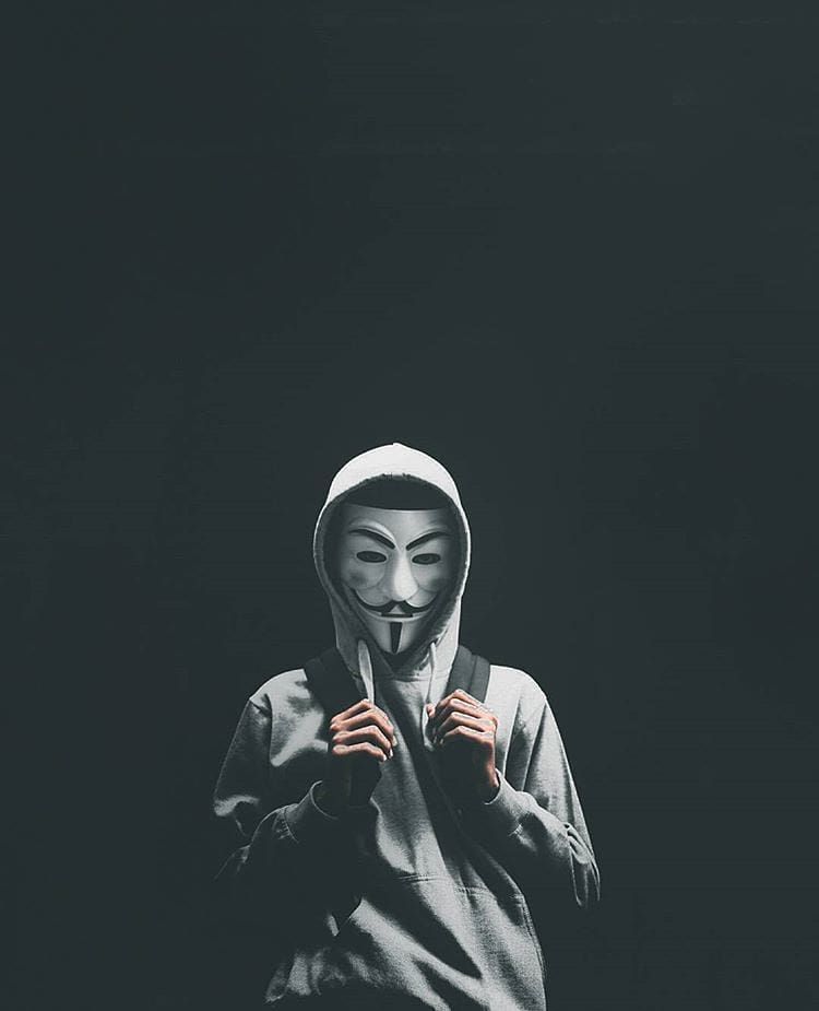 Gambar Hd Anonymous Keren - HD Wallpaper 