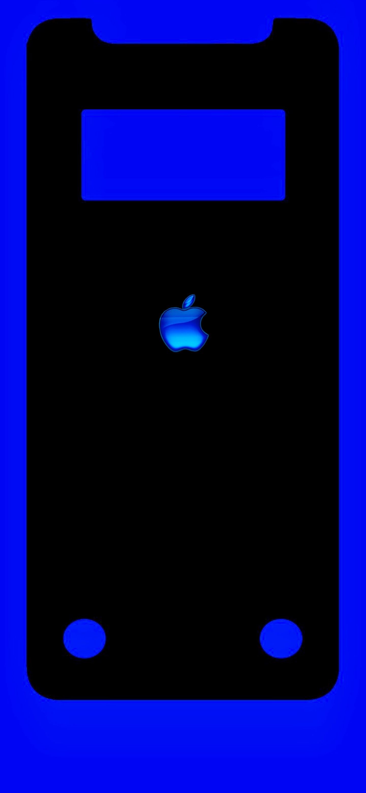 1440x3120, Blue Apple Mobile Wallpaper, Phone Wallpapers - Best Blue Wallpaper For Mobile - HD Wallpaper 