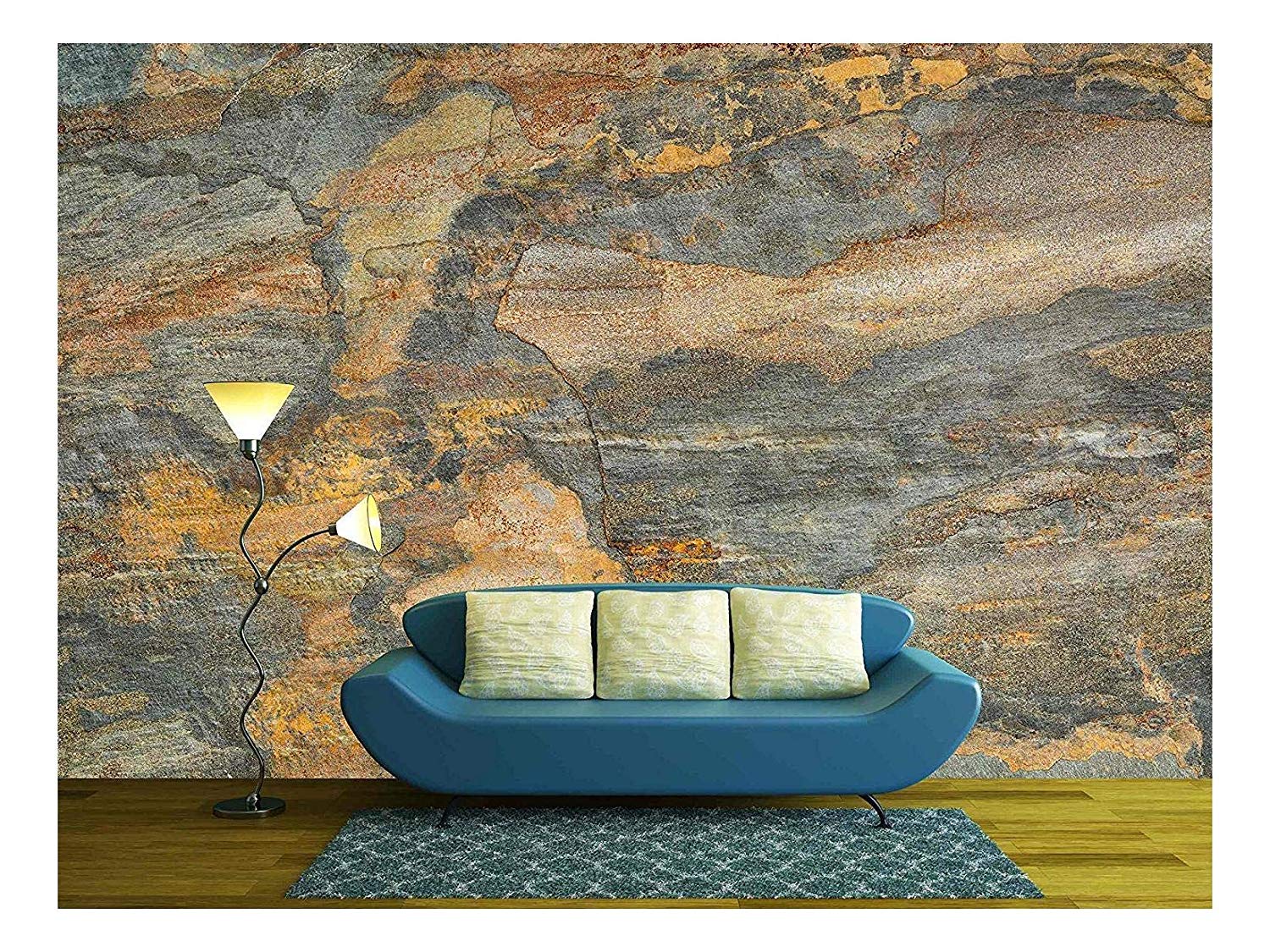 Slate Rock Color - HD Wallpaper 