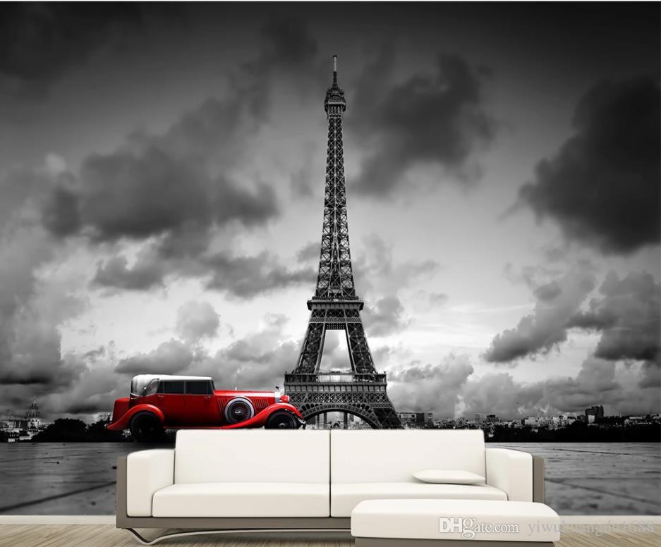Eiffel Tower Car - HD Wallpaper 