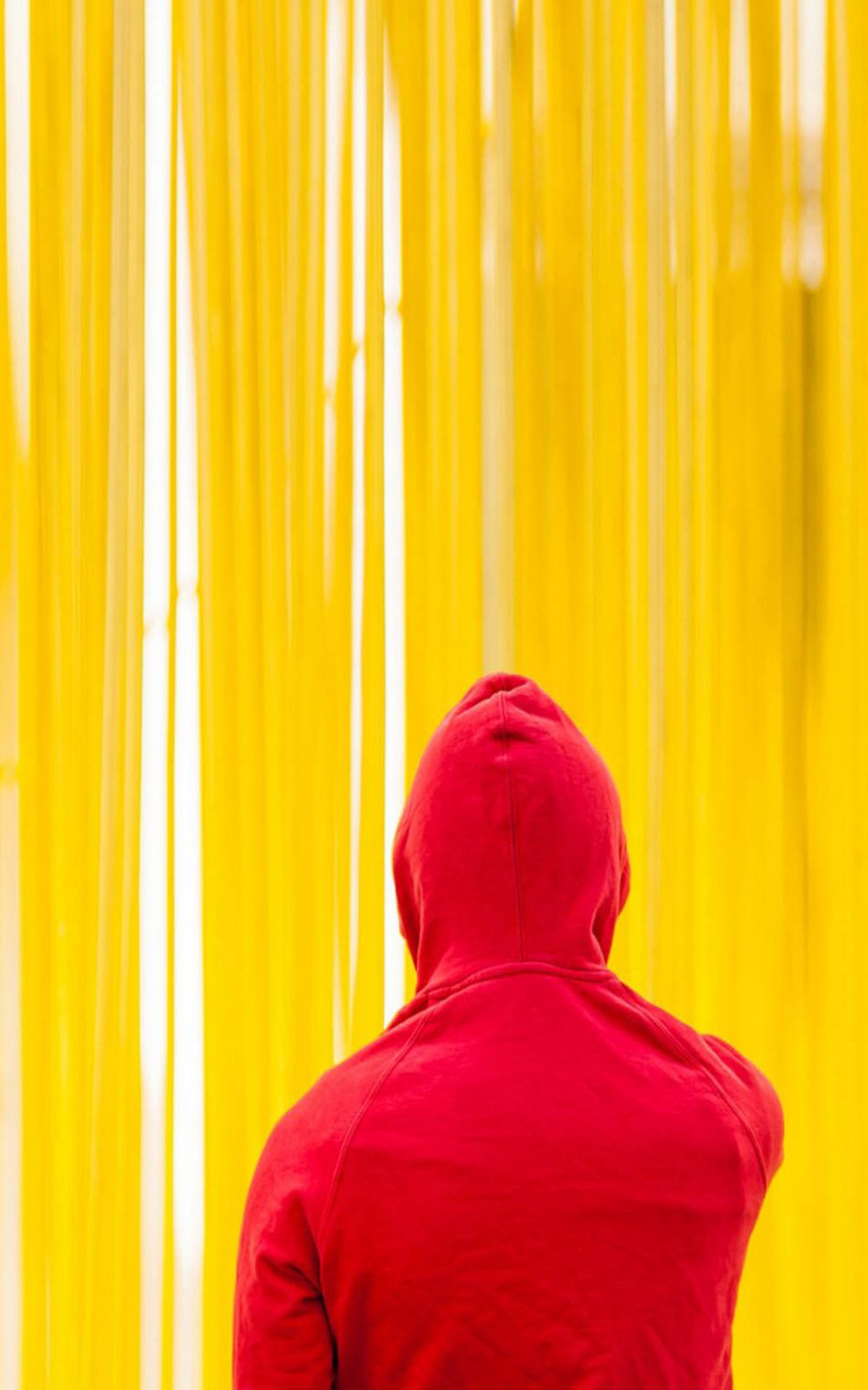 Yellow Red Hoodie Hd Mobile Wallpaper - Yellow Wallpaper Hd For Mobile - HD Wallpaper 