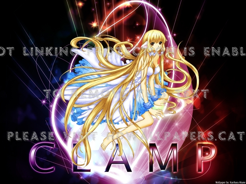 Chobits Long Hair Chii Colorful Anime - Anime Title Logo Hd - HD Wallpaper 