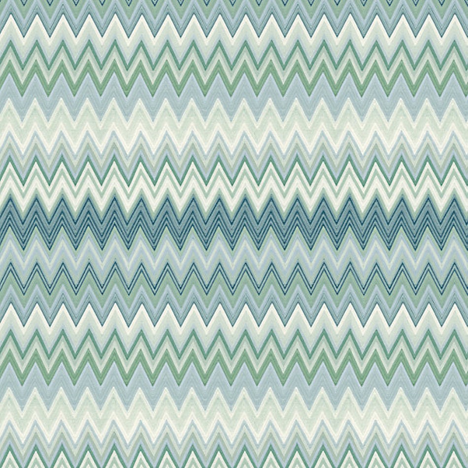 Missoni Home Wallpaper - Missoni Blue Zigzag Wall Paper - HD Wallpaper 