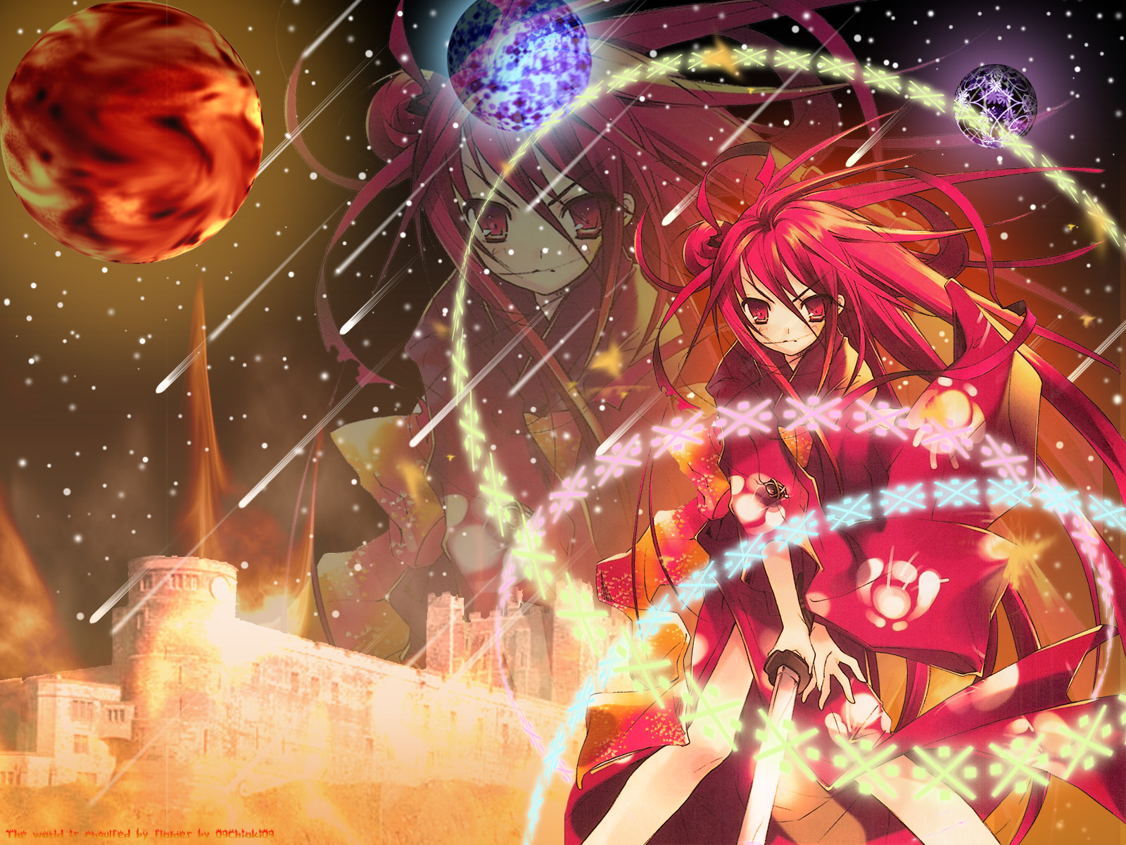 Colorful Anime Pics - Shakugan No Shana - HD Wallpaper 