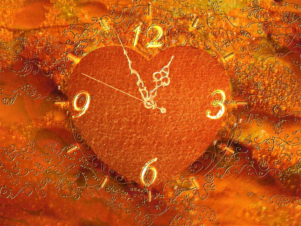 Gold Heart Live Animated Wallpaper - HD Wallpaper 
