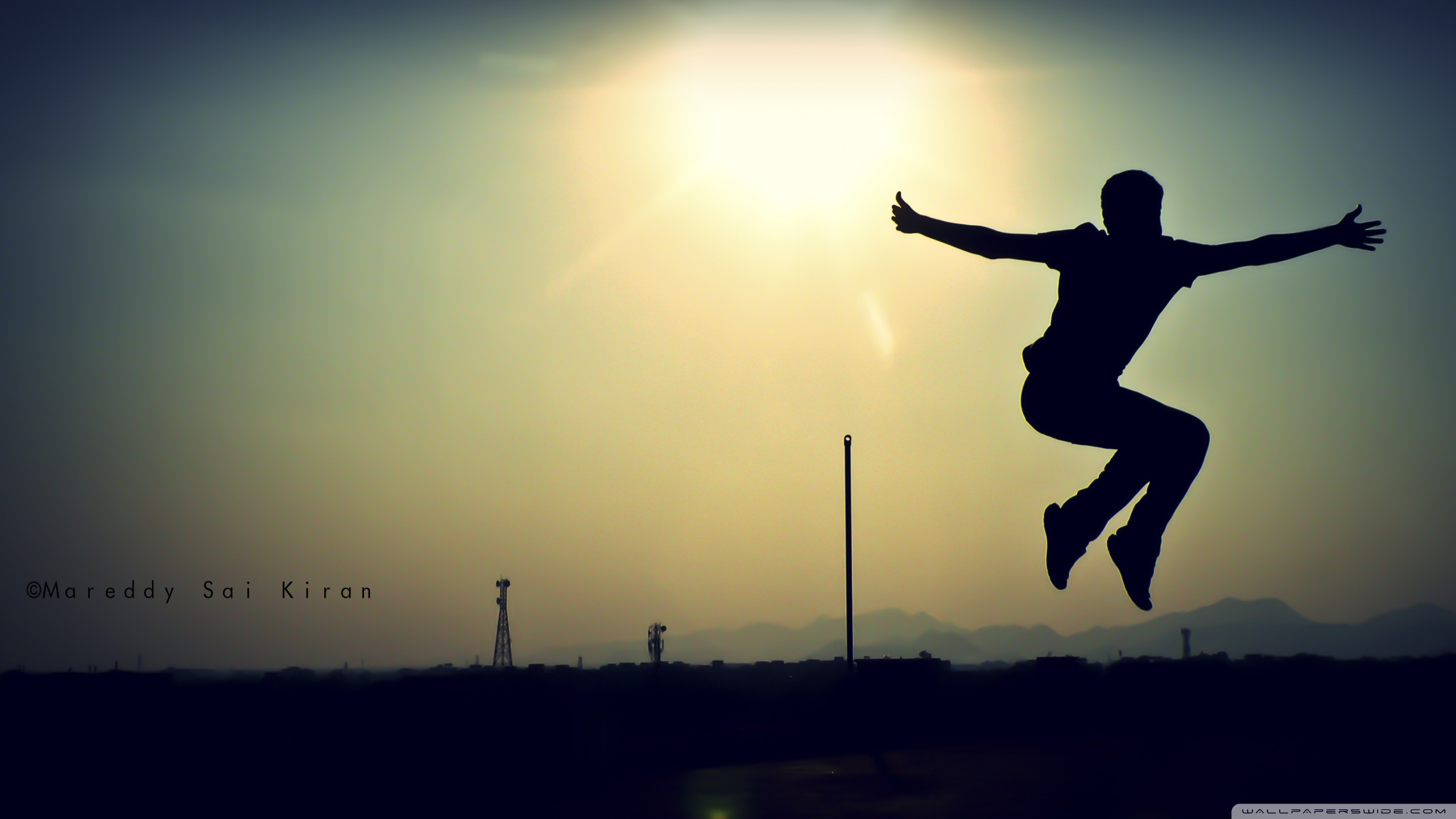 Silhouette Â¤ 4k Hd Desktop Wallpaper For 4k Ultra - Happy Wallpaper Hd Man - HD Wallpaper 