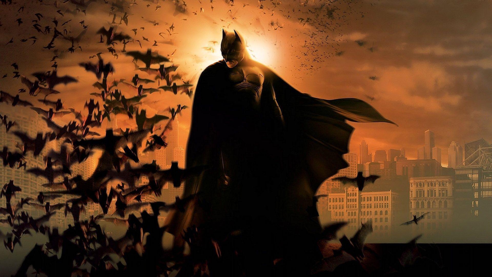 Sunset Batman Movie Batman Wallpaper Hd Download Free - Batman Wallpaper For Pc - HD Wallpaper 