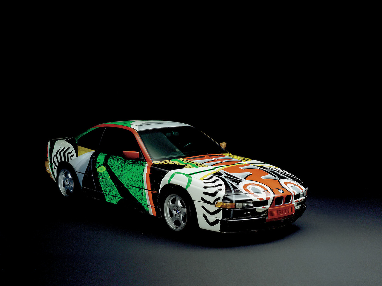 Hockney Bmw Art Car - HD Wallpaper 