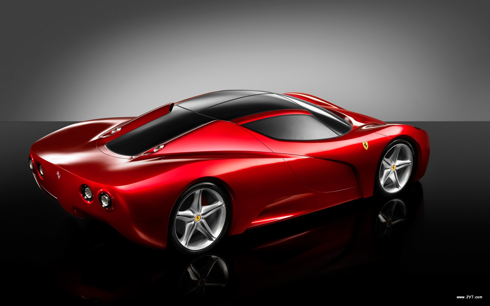 Ferrari Concept Car Wallpaper - Ferrari Concept Car - HD Wallpaper 
