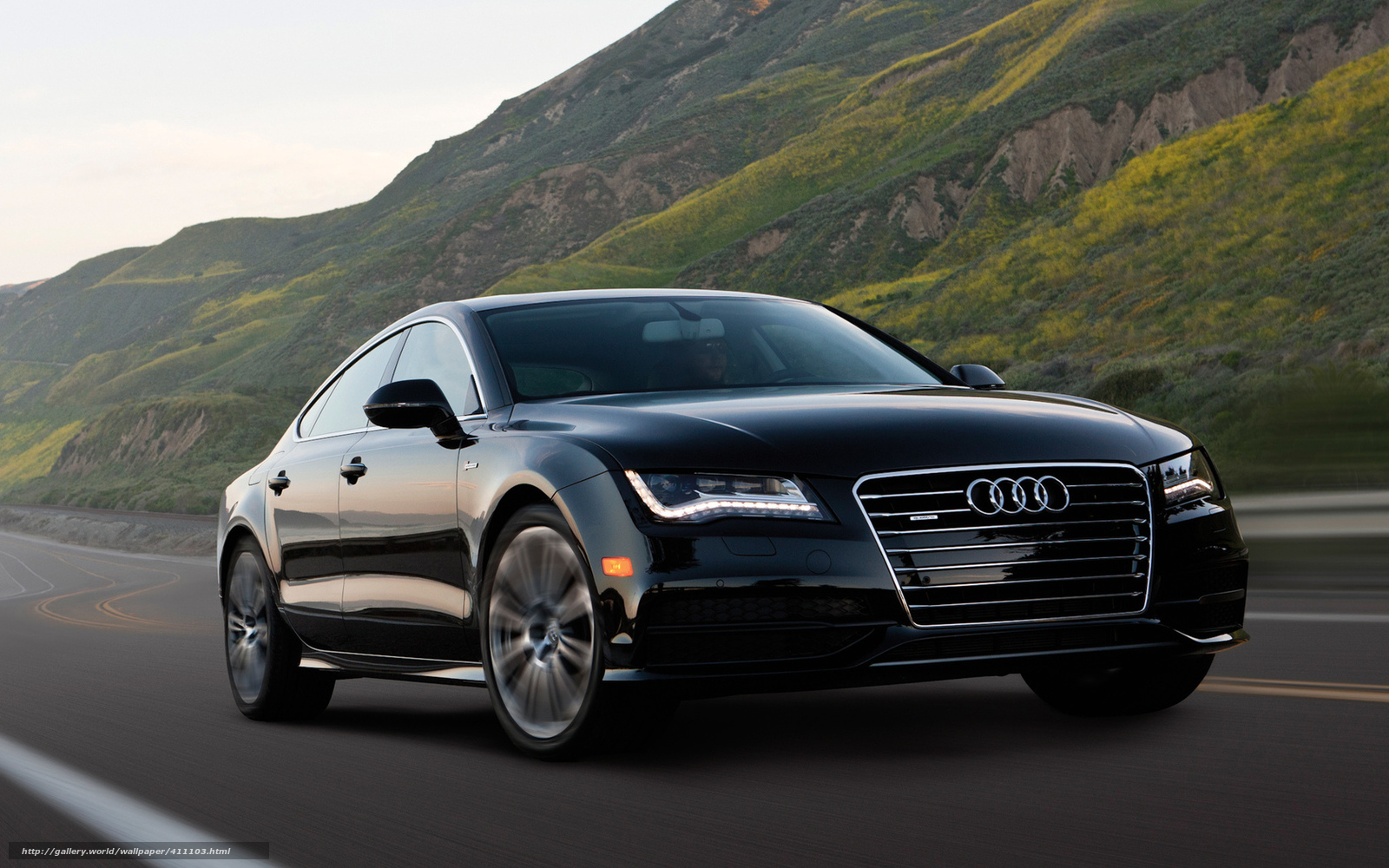 Download Wallpaper Black Car, Audi Free Desktop Wallpaper - HD Wallpaper 