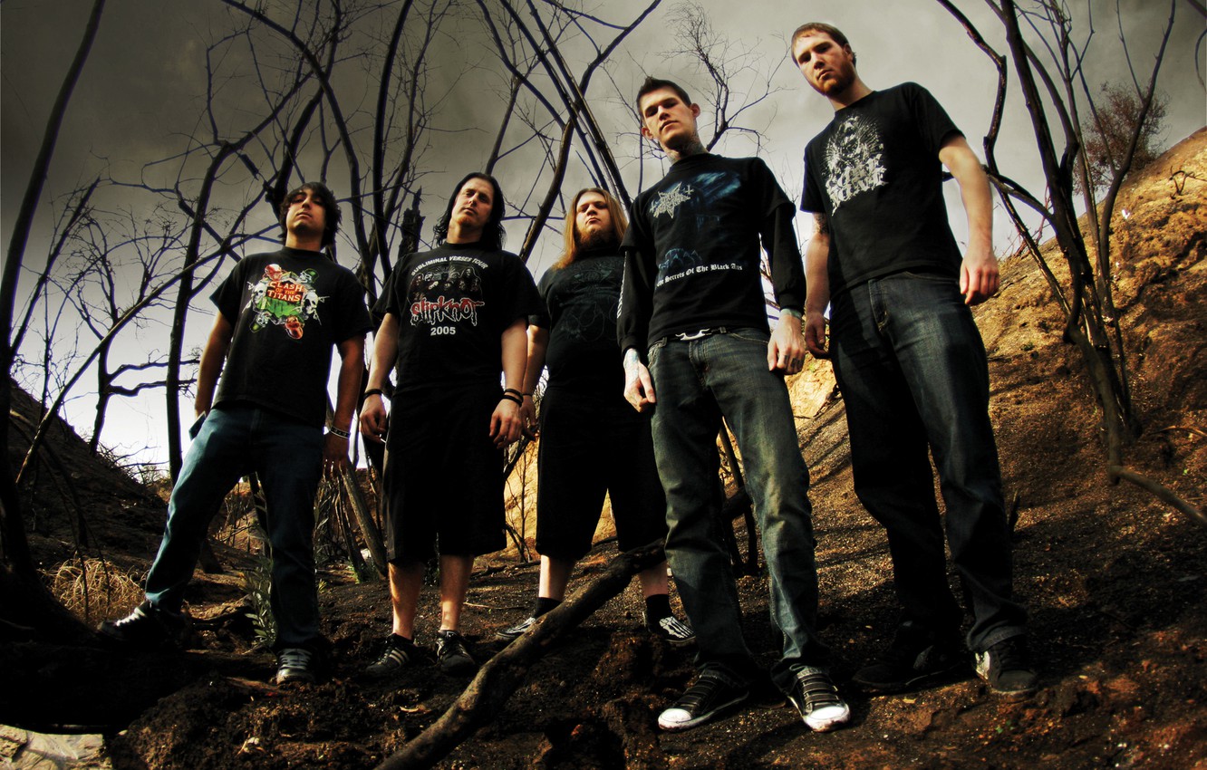 Photo Wallpaper Metal, Metal, Deathcore, Deathcore, - Carnifex Band - HD Wallpaper 