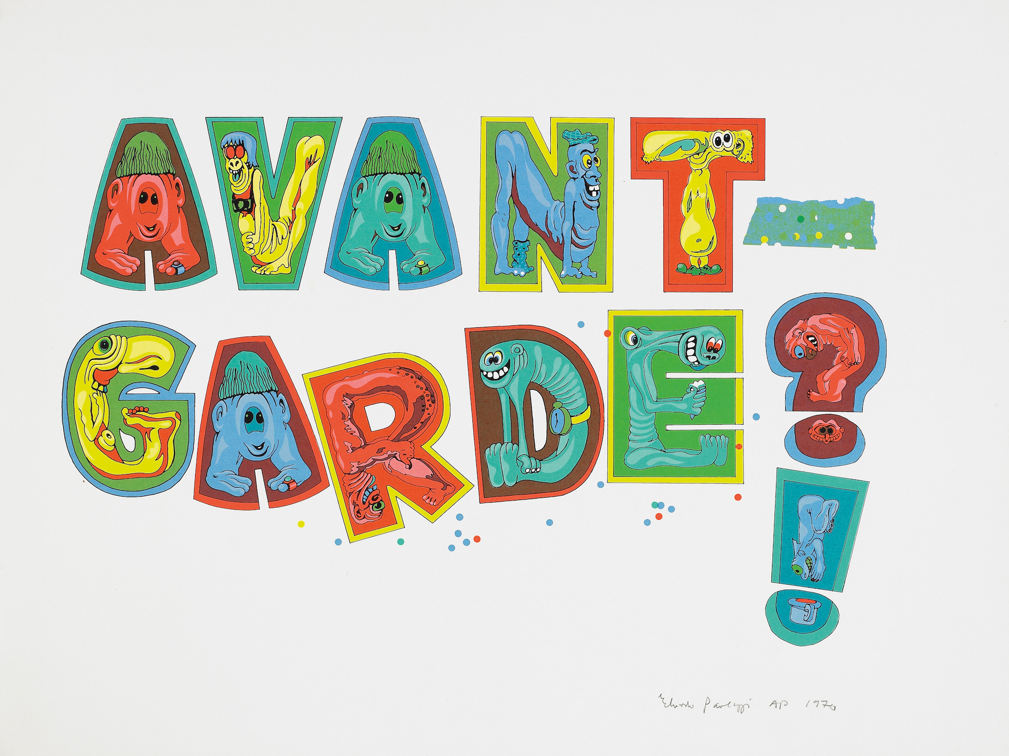 Avant-garde - Eduardo Paolozzi Font - HD Wallpaper 