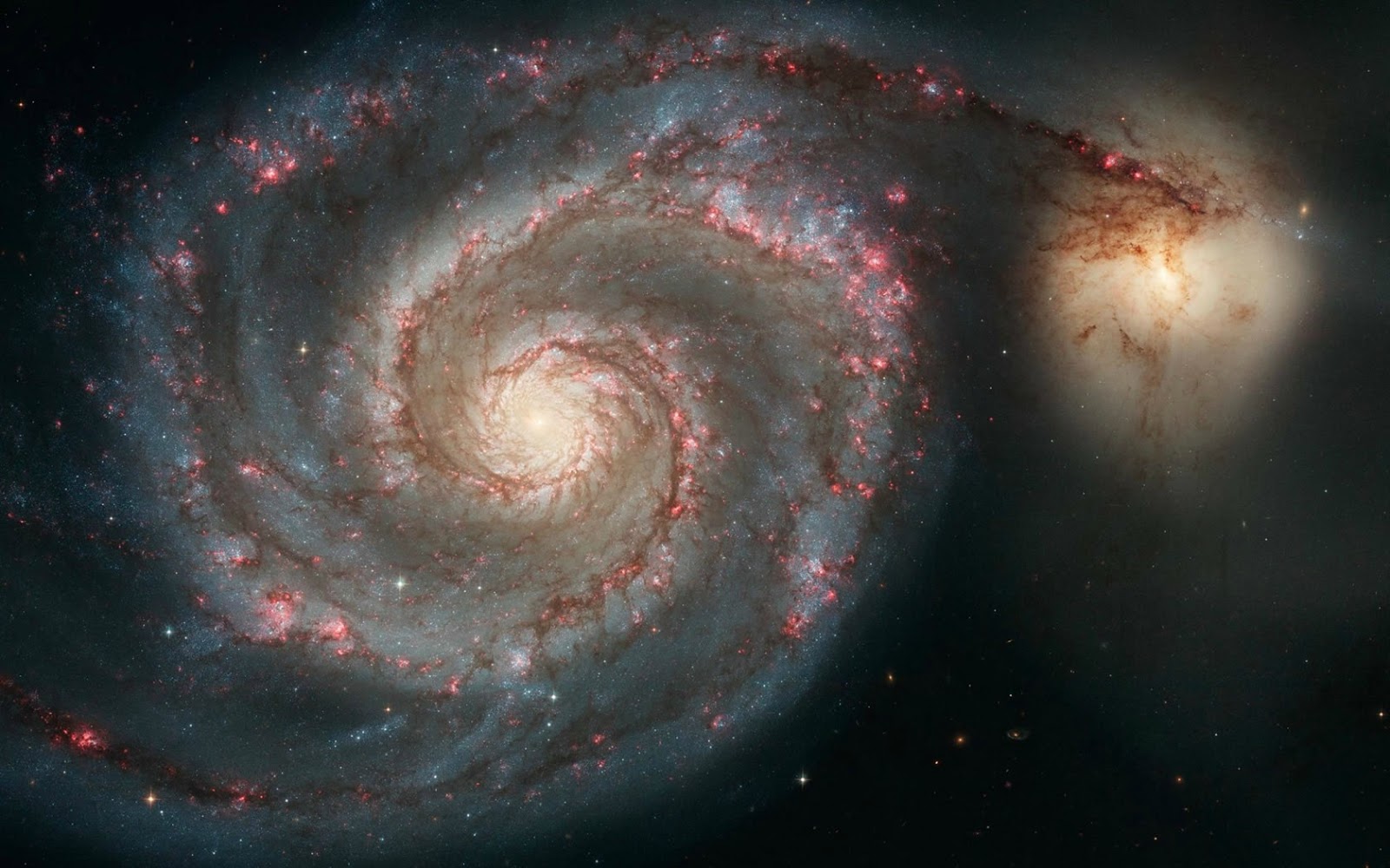 Motivational Wallpapers - Whirlpool Galaxy - HD Wallpaper 