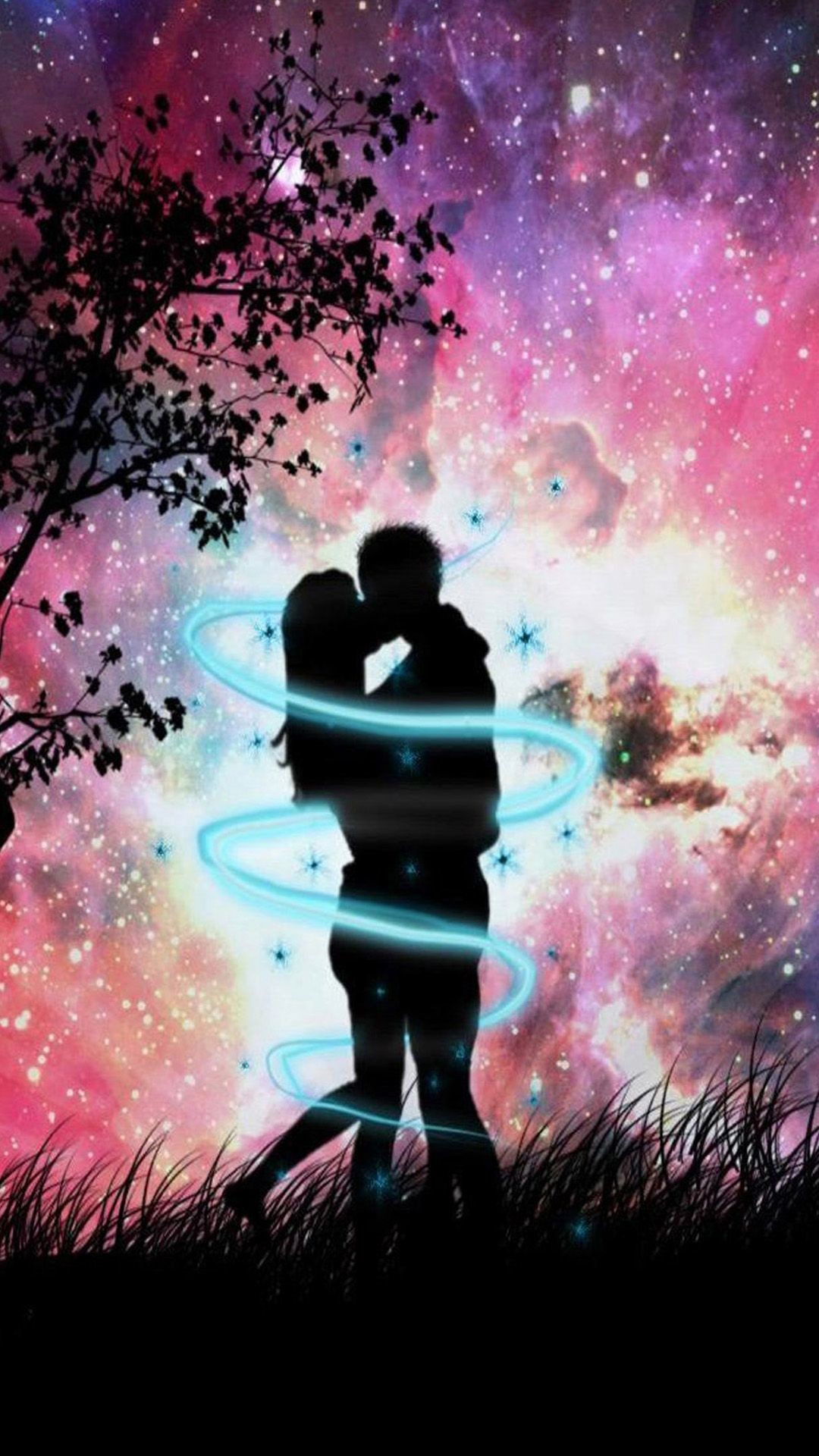 1080x1920, Love - Galaxy Love Wallpaper Hd - HD Wallpaper 