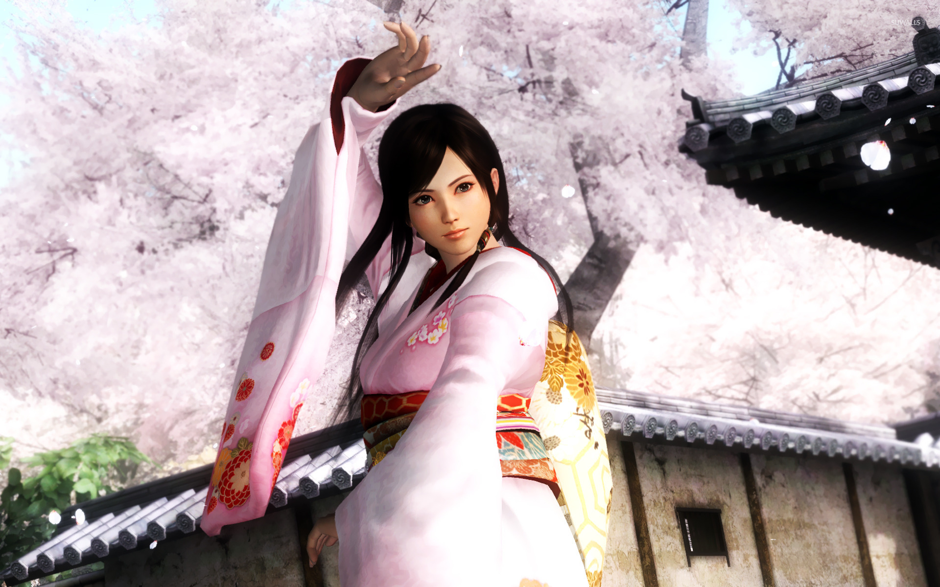 Dead Or Alive 5 Kokoro Kimono Deviantart 19x10 Wallpaper Teahub Io