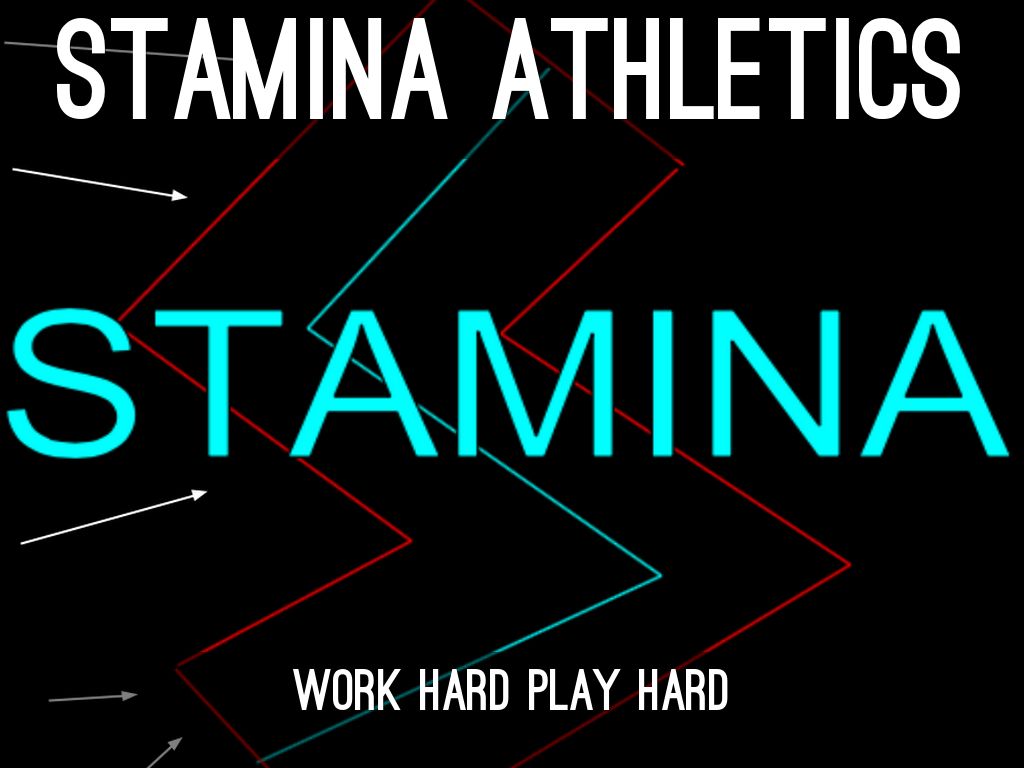 Stamina Athletics Work Hard Play Hard Graphic Design 1024x768