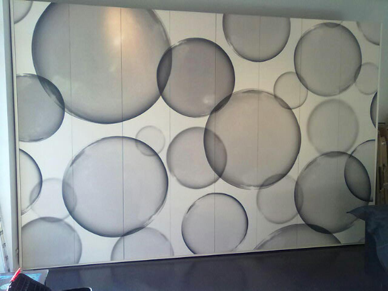 Mazzali 900 Wallpaper Wardrobe Cabinet Photo - 3d Funky Wallpaper Bubbles - HD Wallpaper 