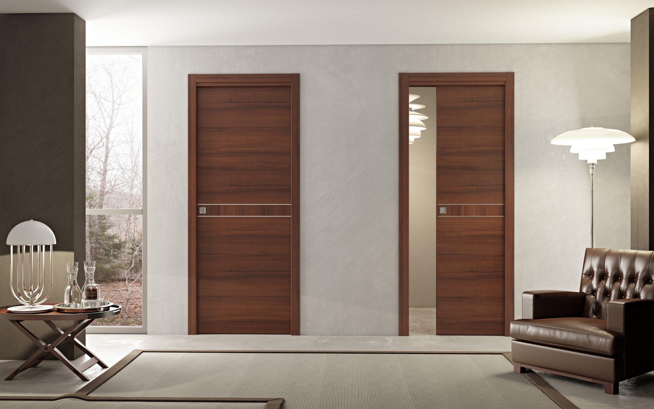 Porte Scorrevoli Interno Legno - HD Wallpaper 