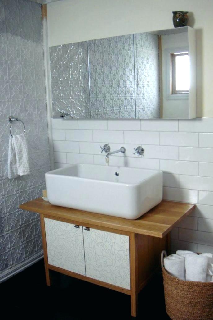Contemporary Bathroom Wallpaper Bathroom Wallpaper - Bathroom Cabinet - HD Wallpaper 