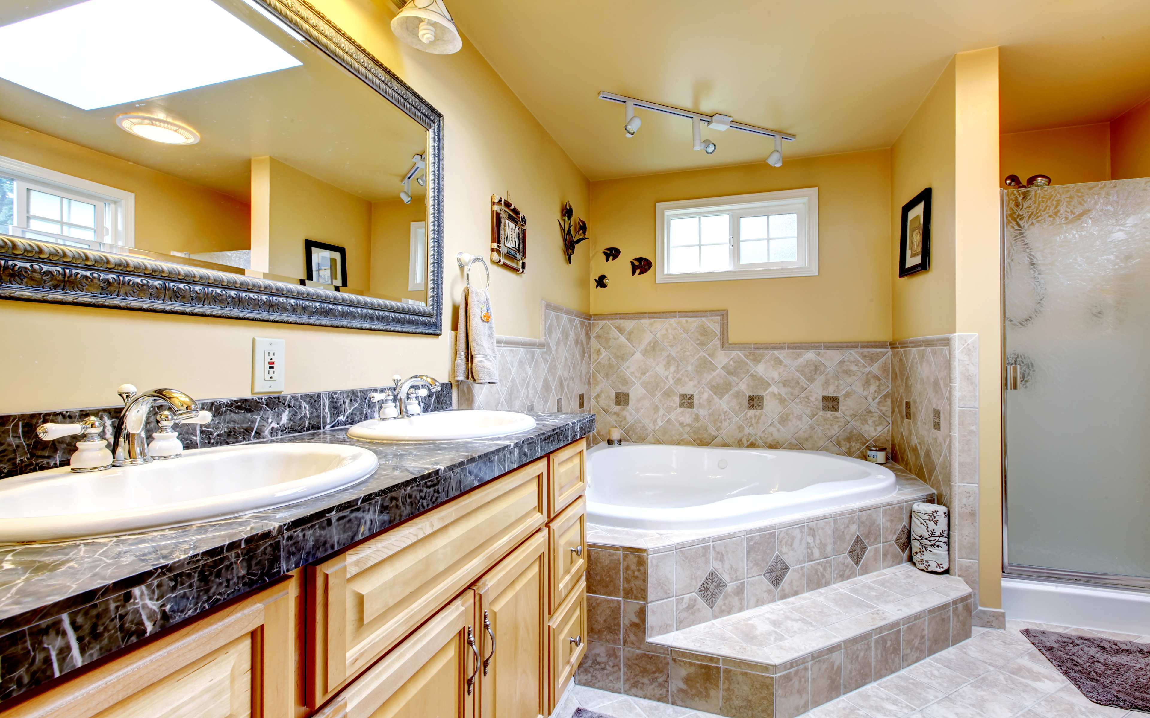 Bathroom - HD Wallpaper 