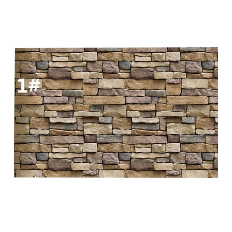 Brick Wall Paper On Rooms - HD Wallpaper 