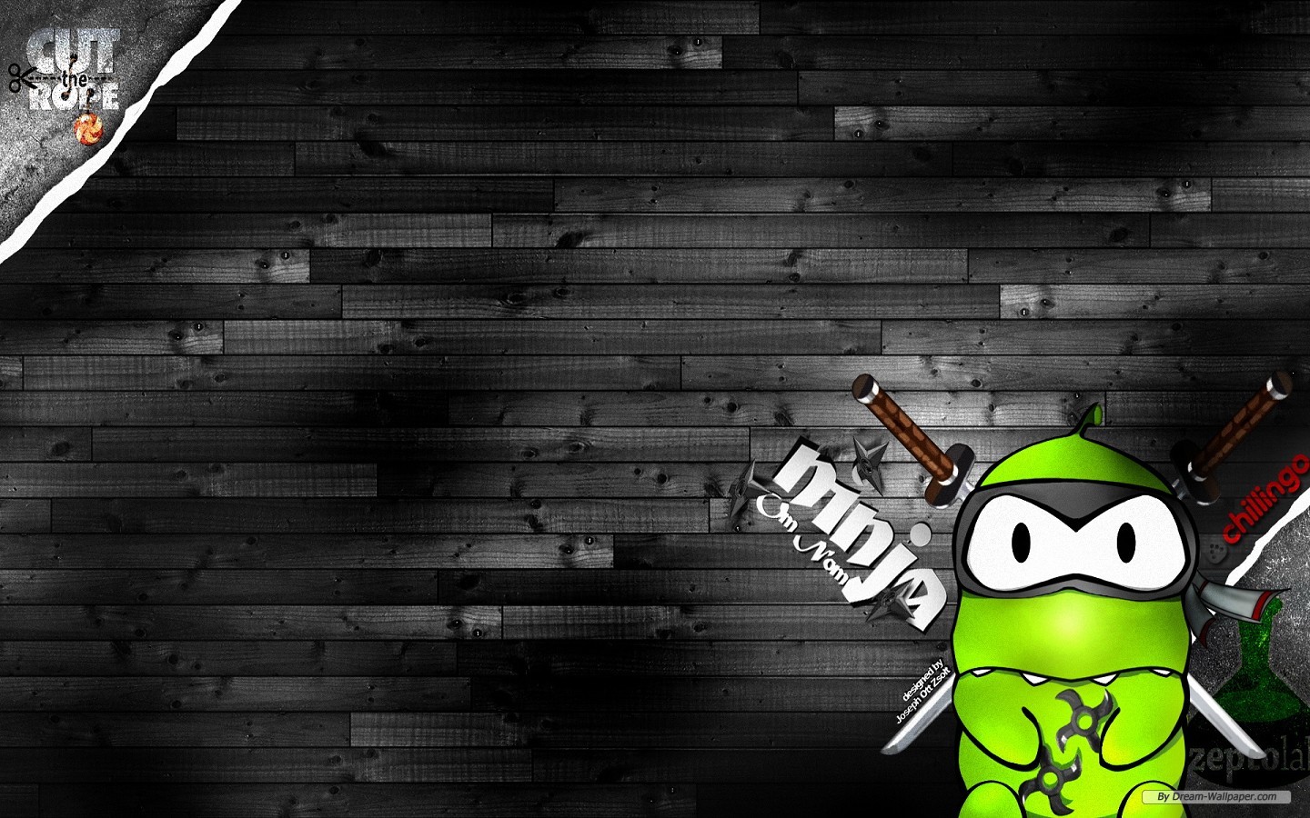 Free Game Wallpaper - Cut The Rope - HD Wallpaper 