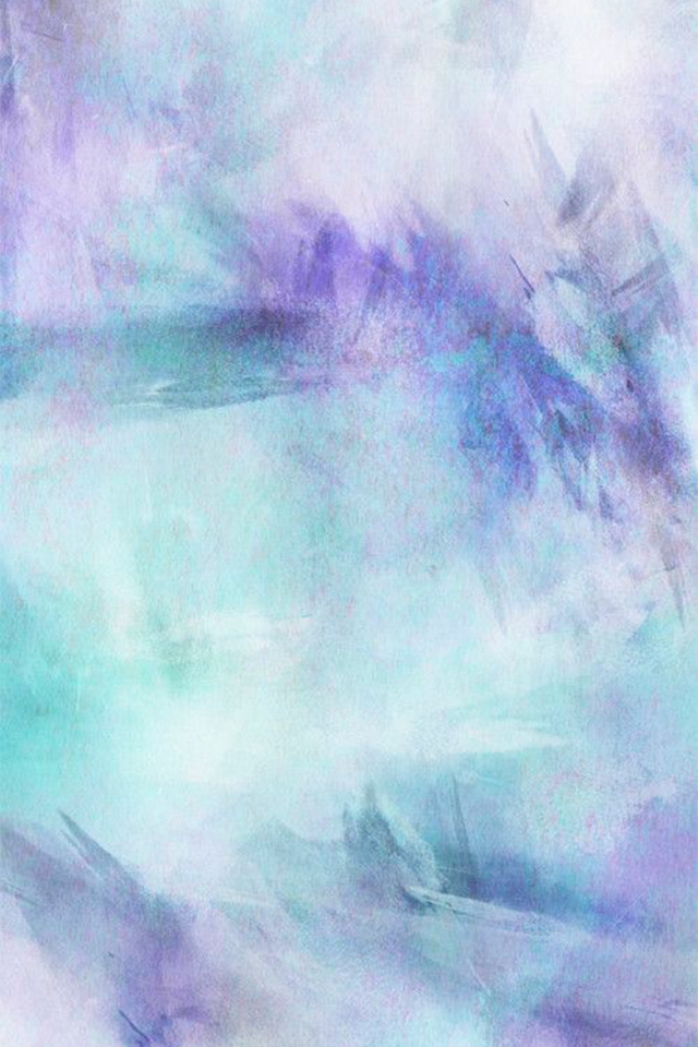 Grunge Brush Purple Strokes Iphone 4s Wallpaper - Watercolor Wallpaper For Iphone - HD Wallpaper 