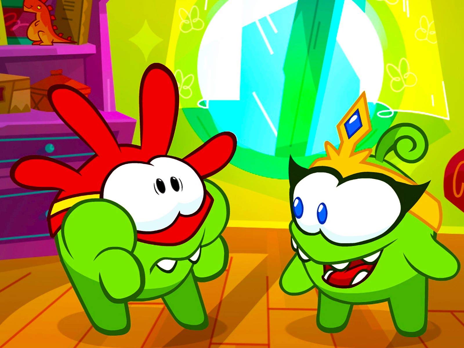 Om Nom Stories On Amazon Prime Video Uk - Om Nom Y Om Nelle - HD Wallpaper 