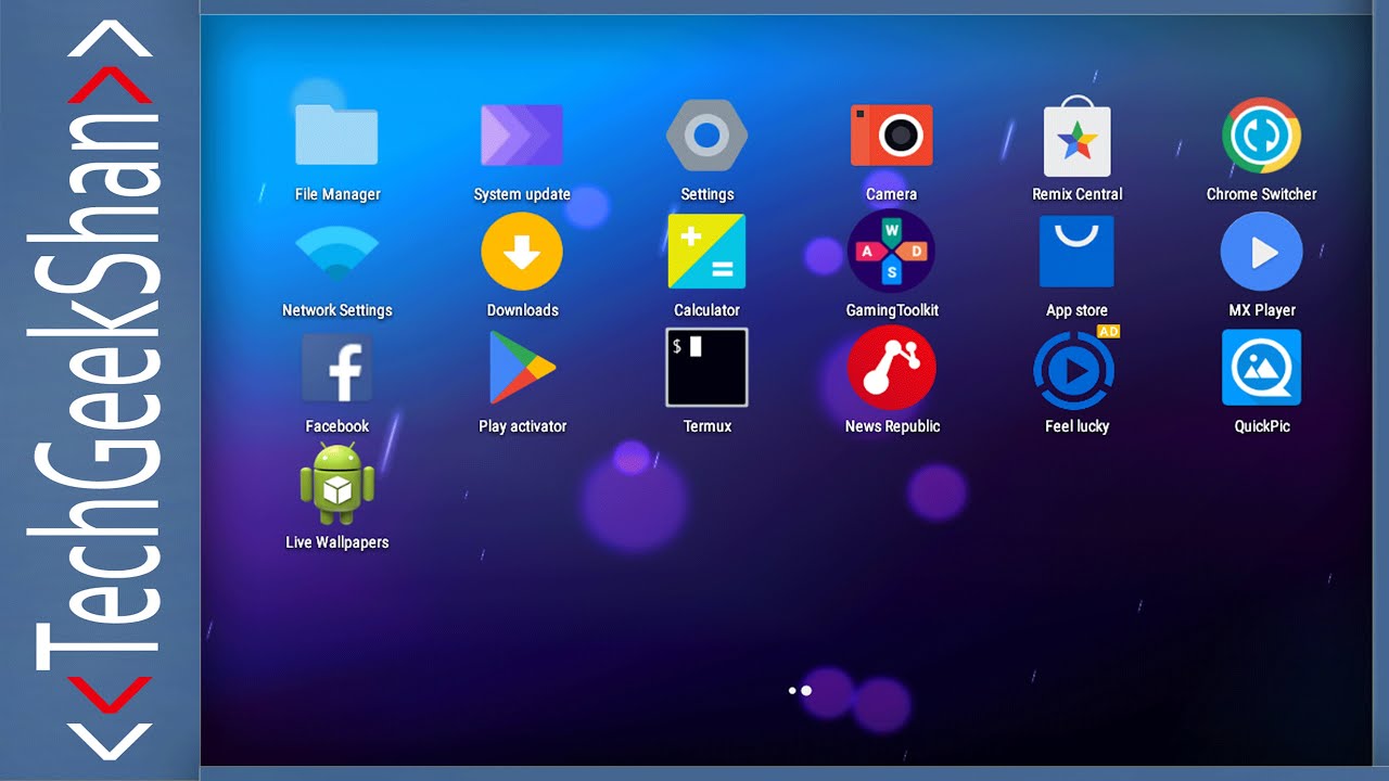 Remix Os - HD Wallpaper 