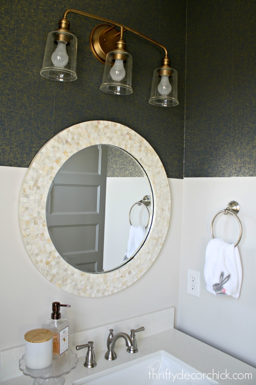 Target Peel And Stick Wallpaper Review - Bathroom - 1066x1600 Wallpaper -  