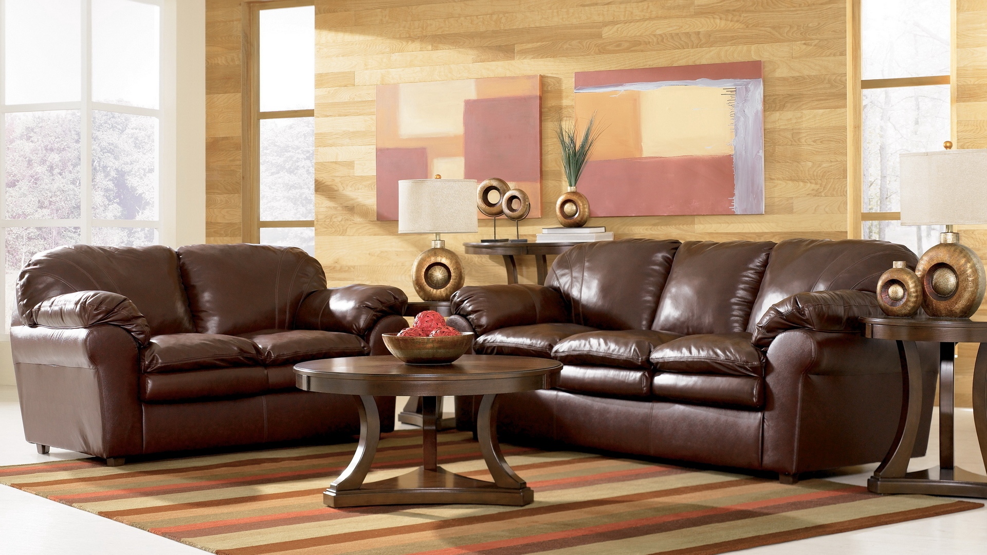 Wallpaper Sofa, Leather, Bedroom, Chair, Furniture, - Sofa Leather Photo Hd - HD Wallpaper 