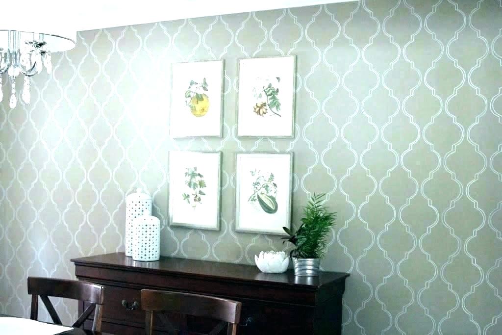 Dining Room Wallpaper Accent Wall - HD Wallpaper 