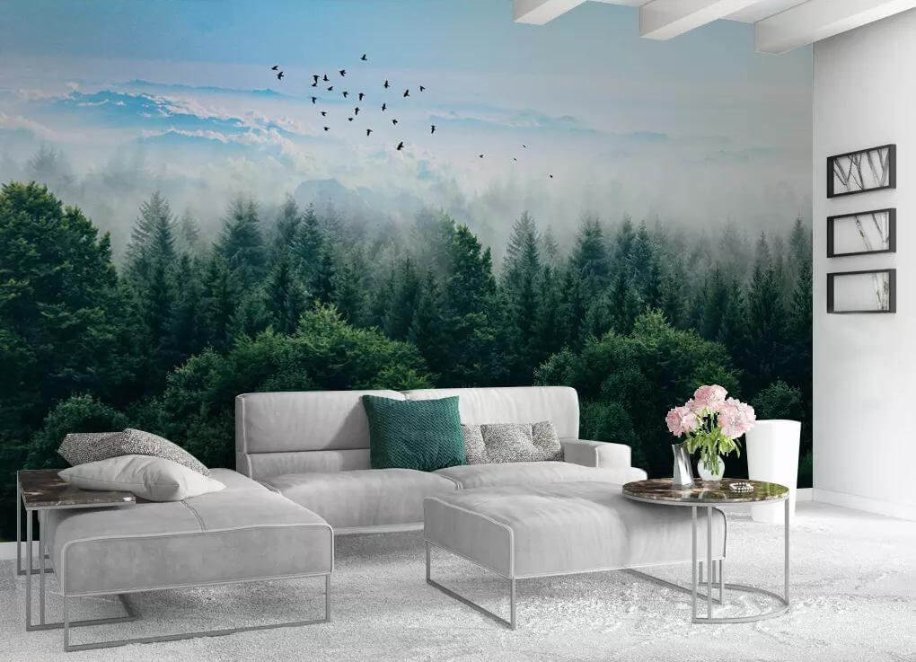Breath Of Fresh Air Wallpaper - Living Room - HD Wallpaper 
