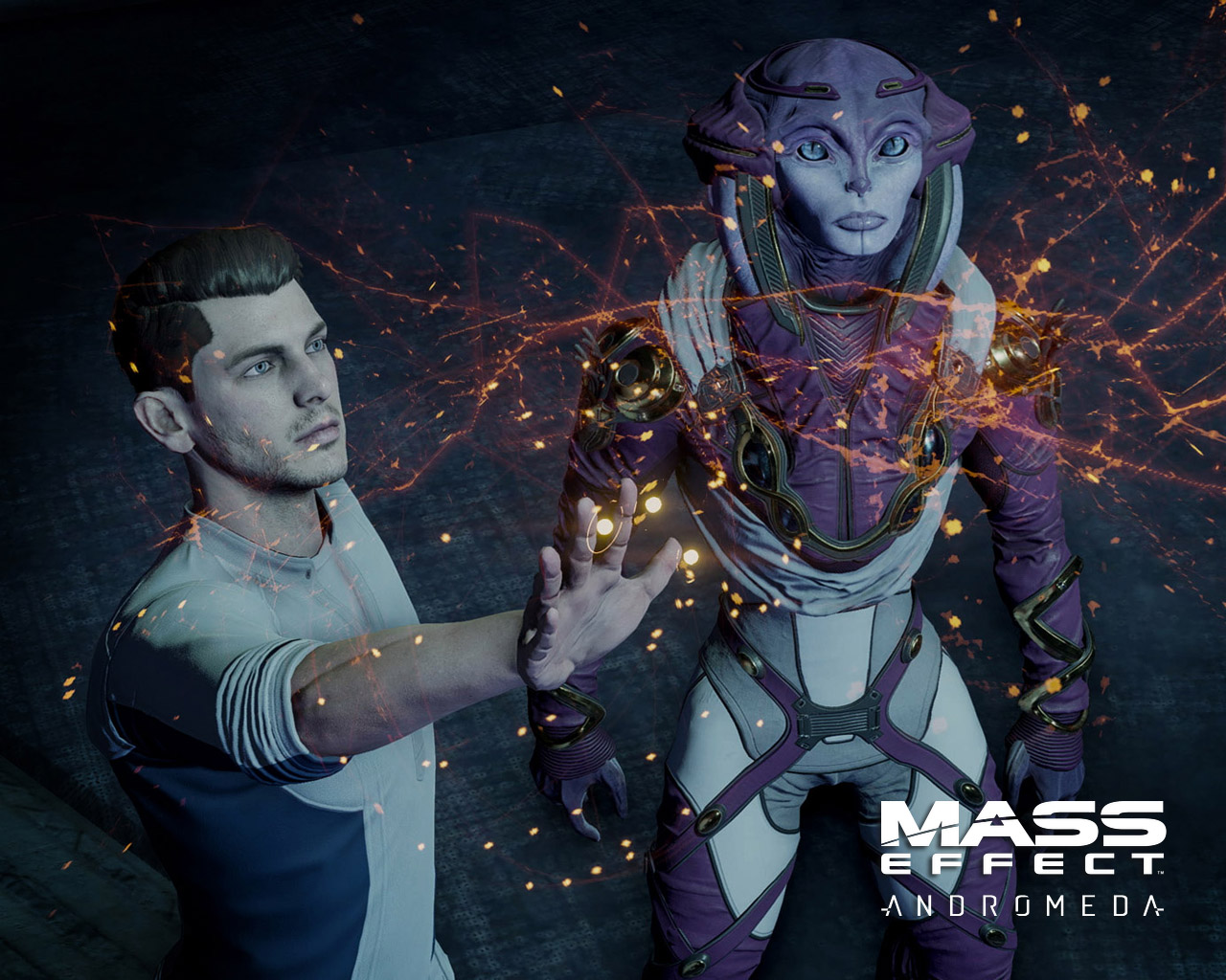 Andromeda Wallpaper In - Mass Effect Andromeda Reviews - HD Wallpaper 
