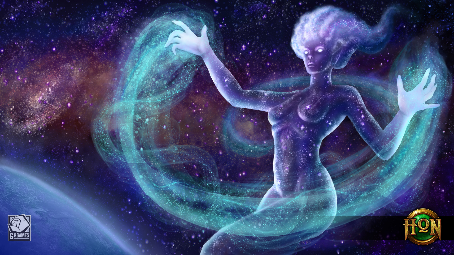 Andromeda Heroes Of Newerth - HD Wallpaper 