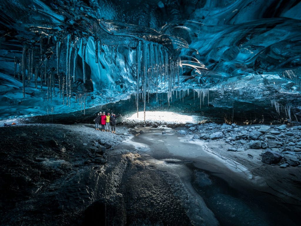 Crystal Blue Ice Cave Adventure Iceland Vatnajökull - Ice Cave ...
