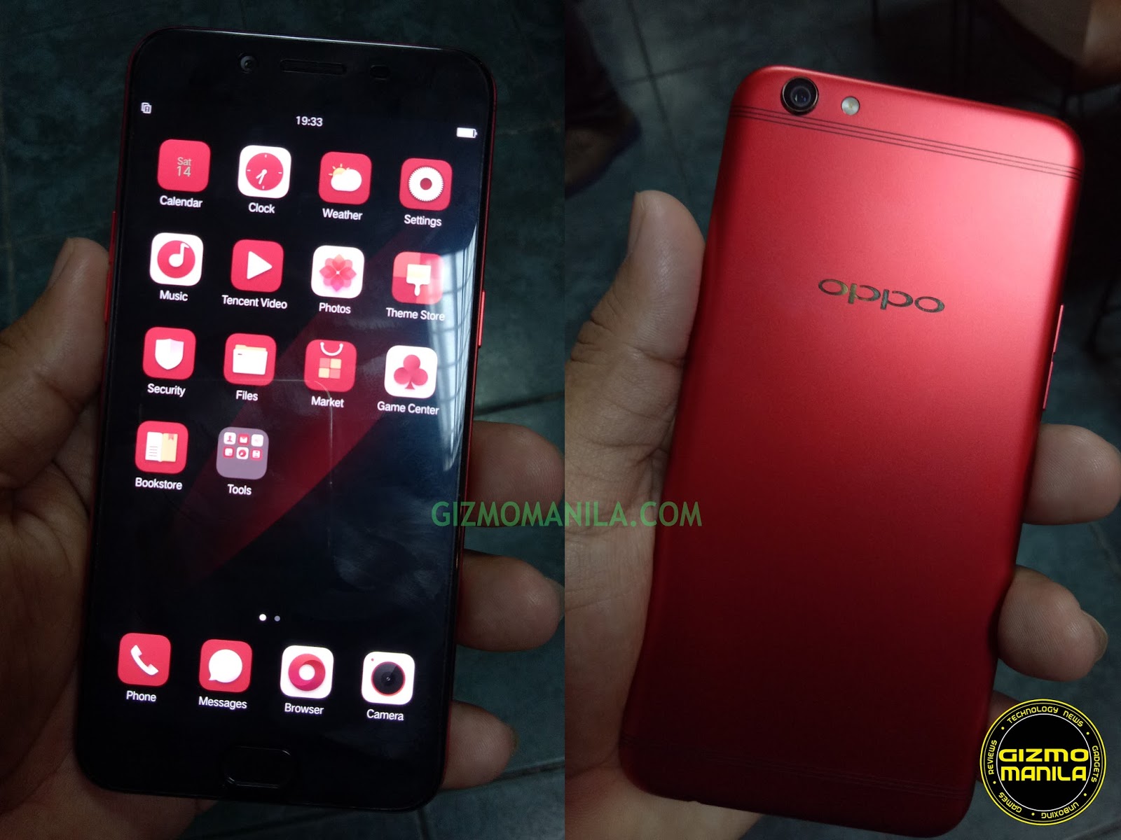 Theme Oppo F3 Red - HD Wallpaper 