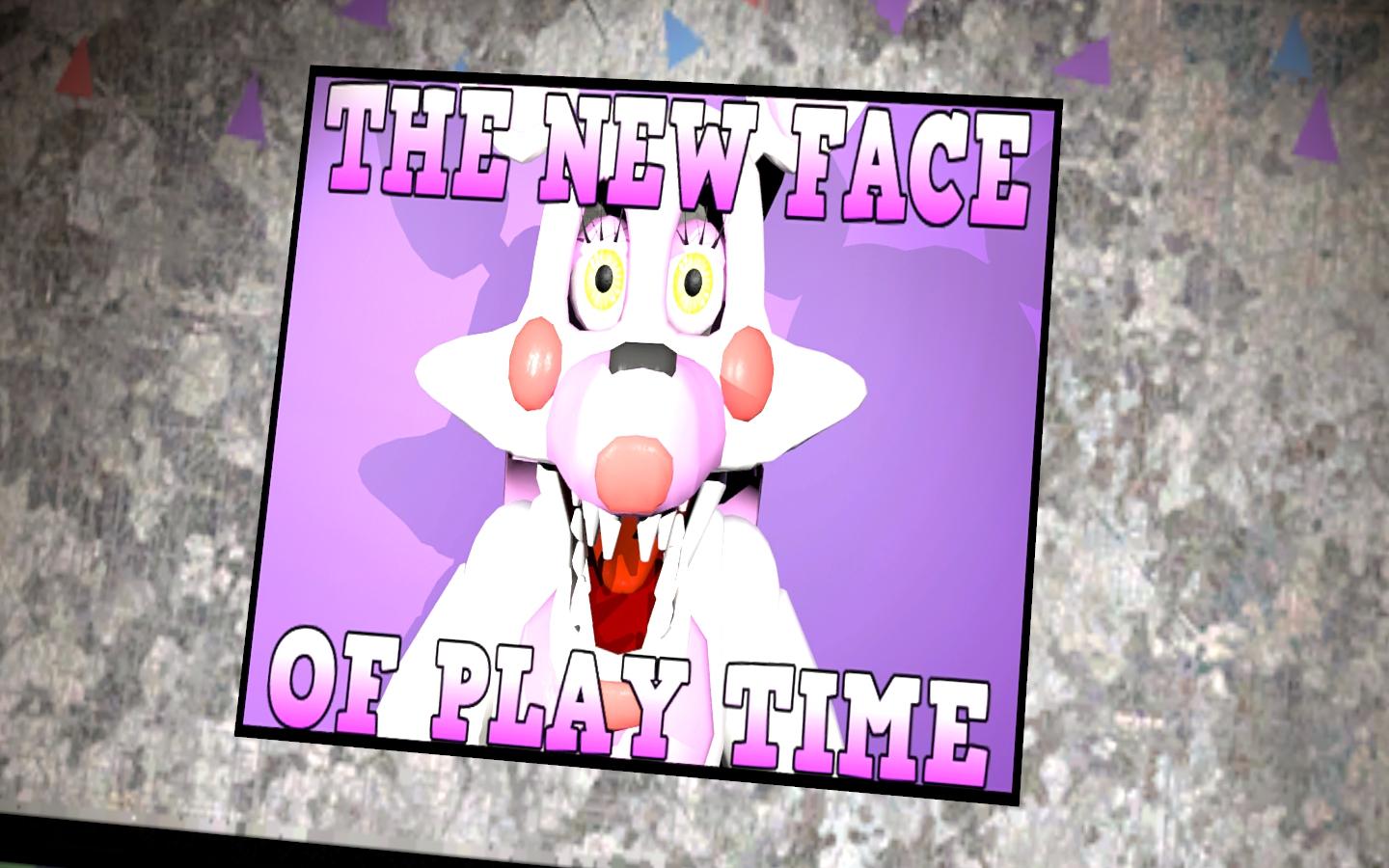 Five Nights At Freddy S 2 Pink Text Cartoon Purple - Fnaf 2 New Face Mangle - HD Wallpaper 