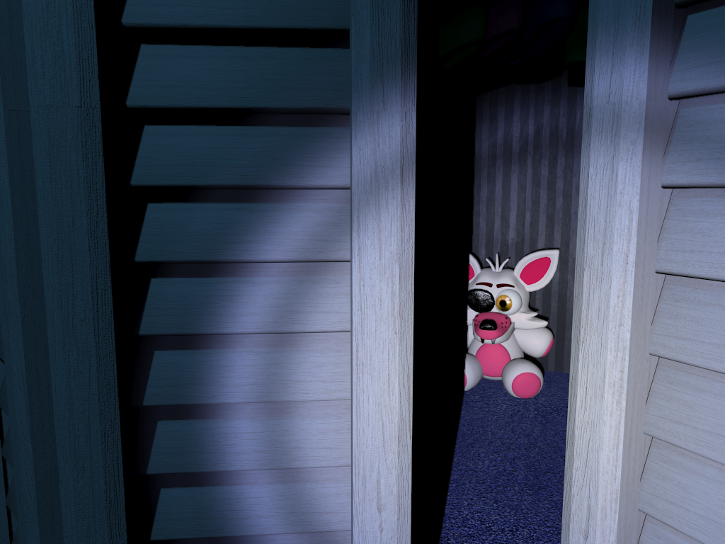 Fnaf 4 Bedroom Closet - HD Wallpaper 