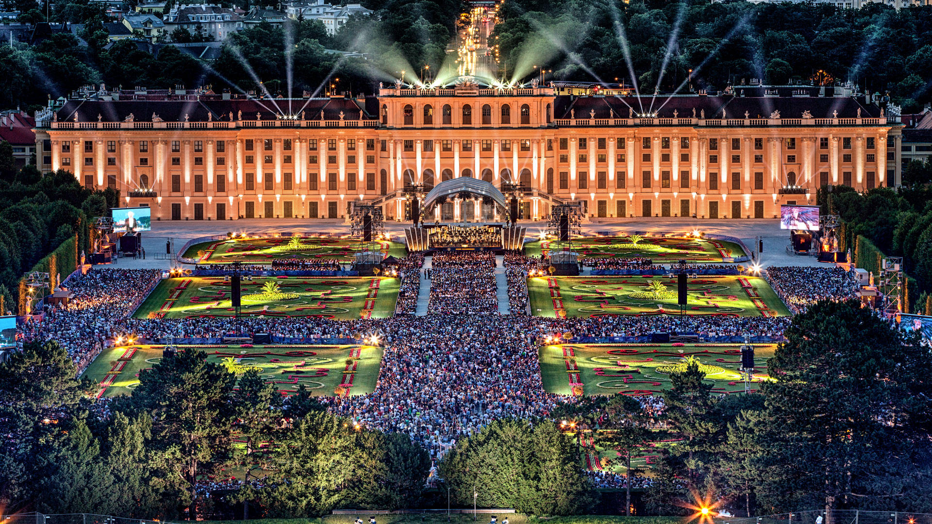 Vienna Summer Night Concert - Schonbrunn Summer Night Concert 2019 - HD Wallpaper 