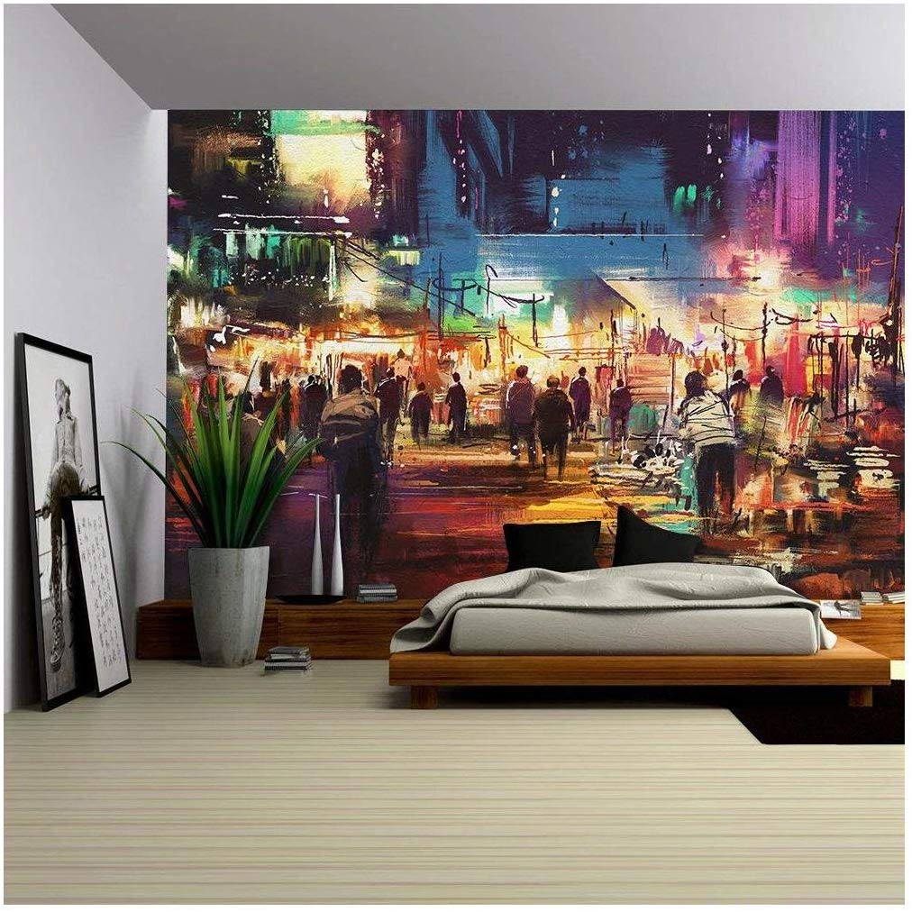 Night Market - HD Wallpaper 