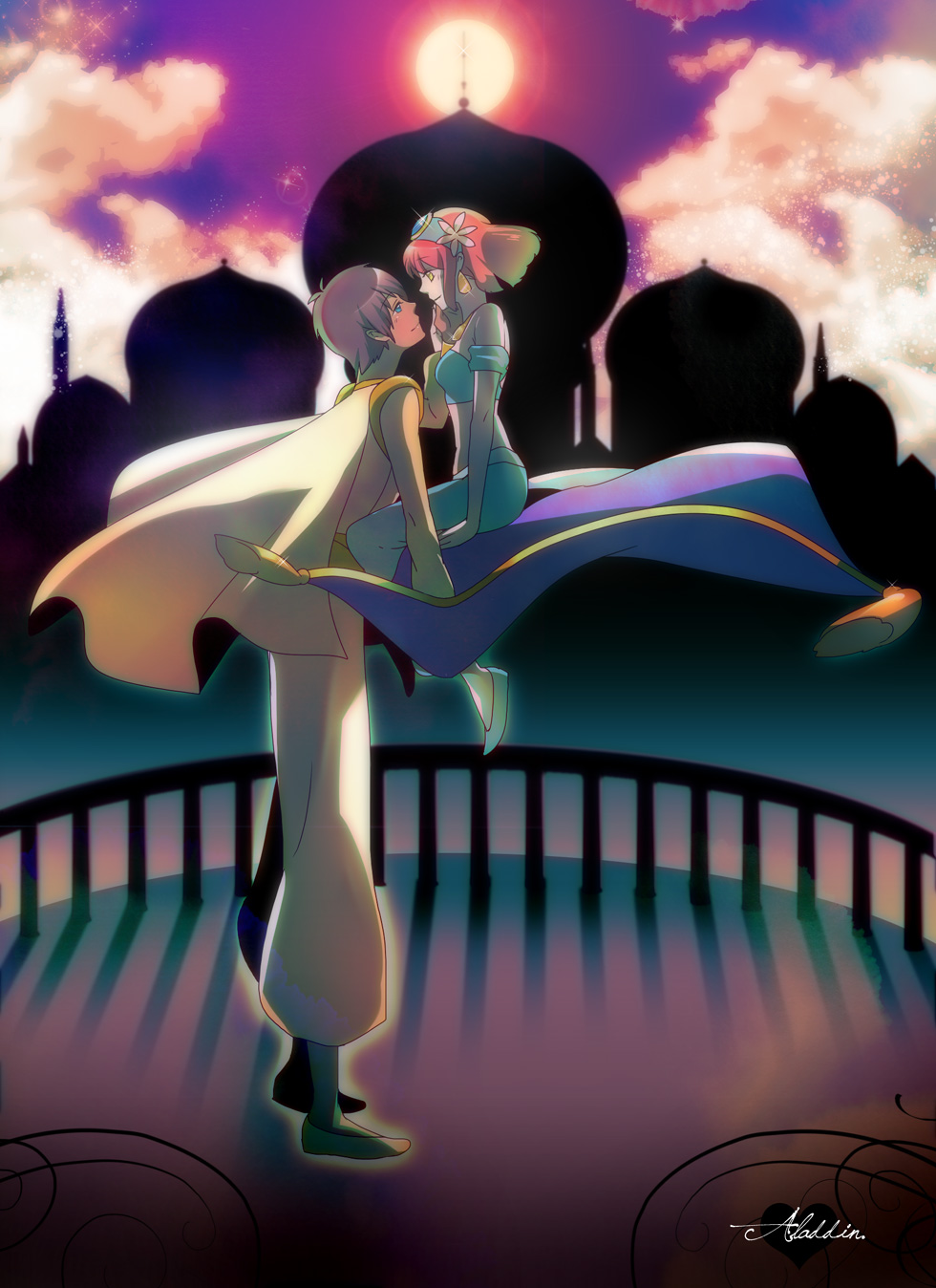 Arabian Nights Anime Princess - HD Wallpaper 