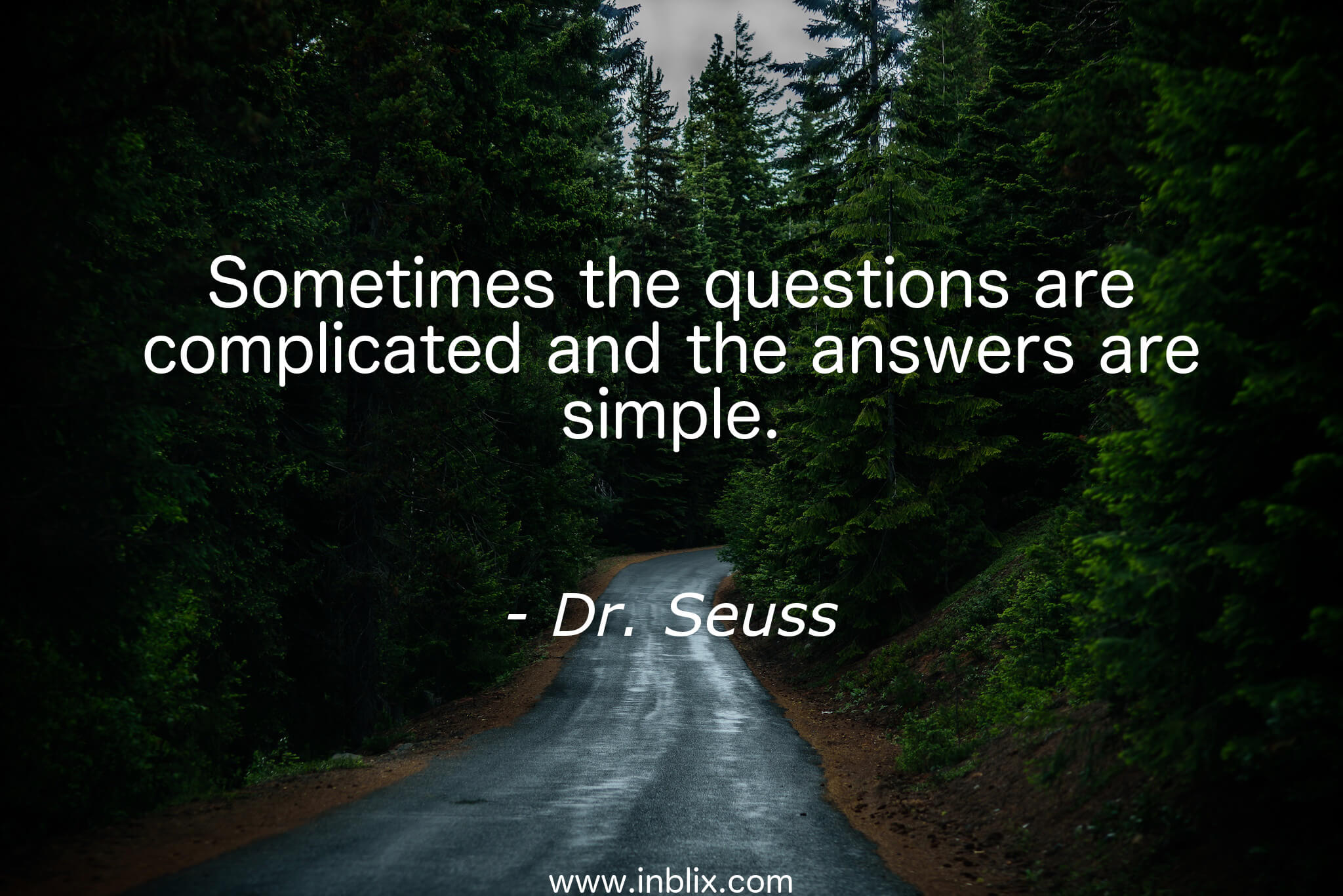 Sometimes The Questions Are Complicated And The Answers - Sometimes Questions Are Complicated - HD Wallpaper 