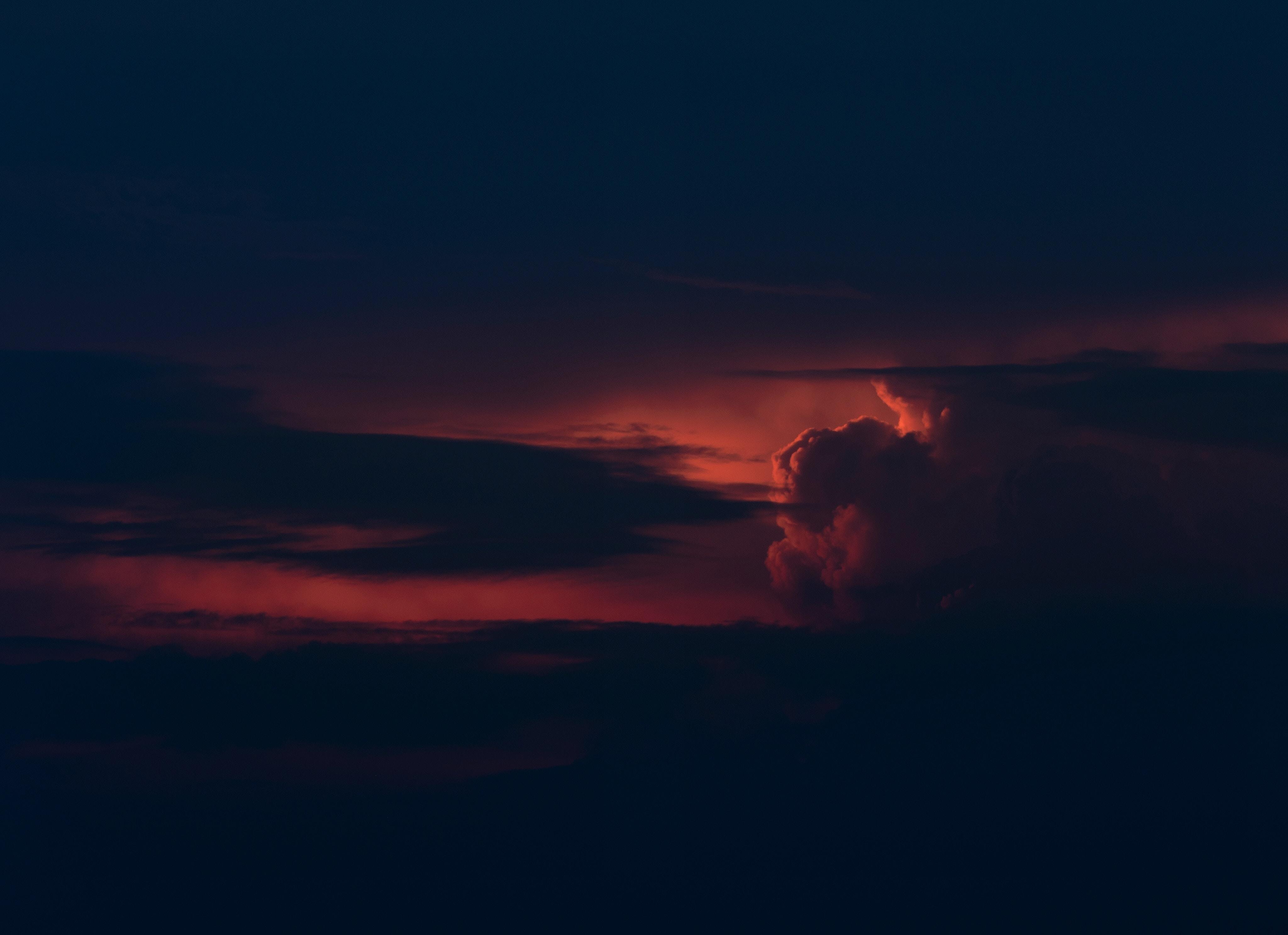 Sky, Clouds, Dark, Twilight, Evening - HD Wallpaper 
