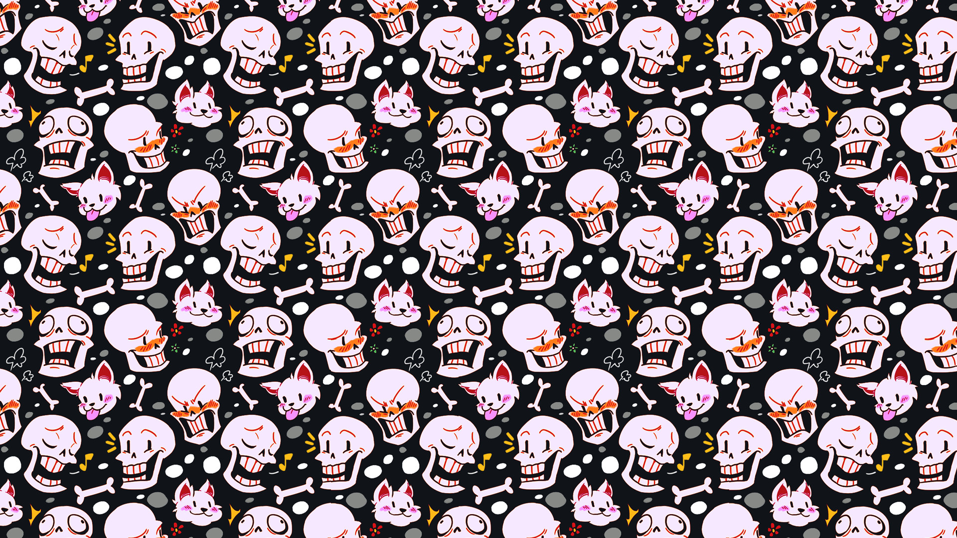 Video Game - Cat Wallpaper Pattern Desktop - HD Wallpaper 