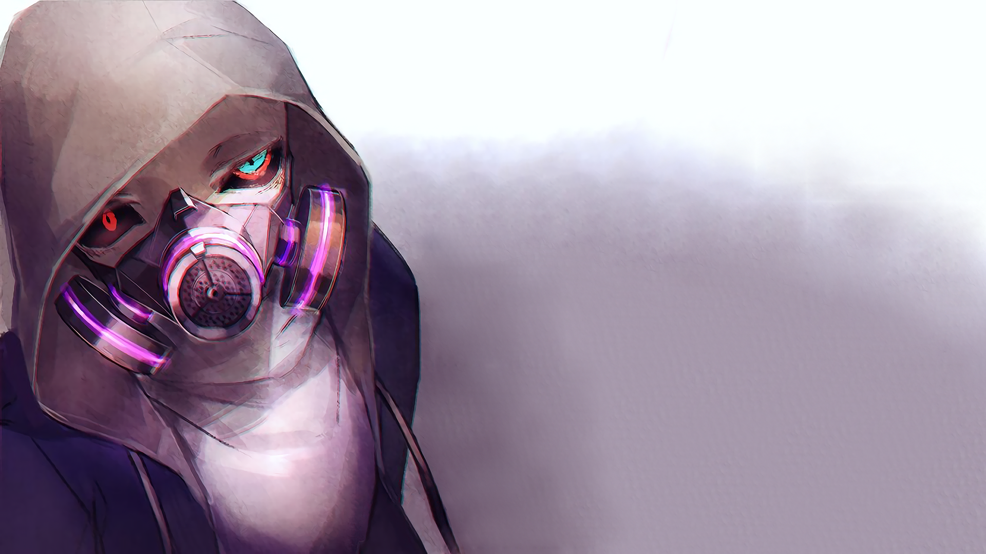 Murder Sans Gas Mask - HD Wallpaper 