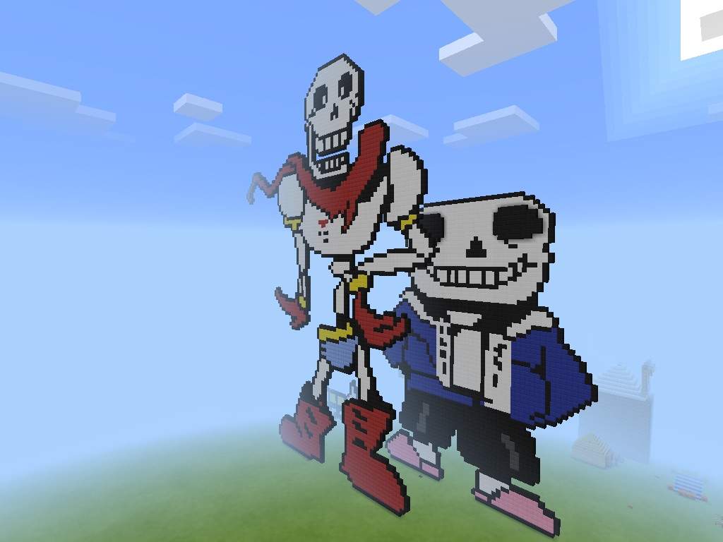 User Uploaded Image - Papyrus And Sans Art - HD Wallpaper 