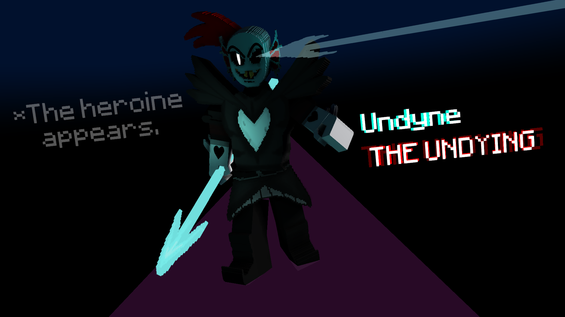 7mkbond Undertale Art Undyne The Undying 19x1080 Wallpaper Teahub Io