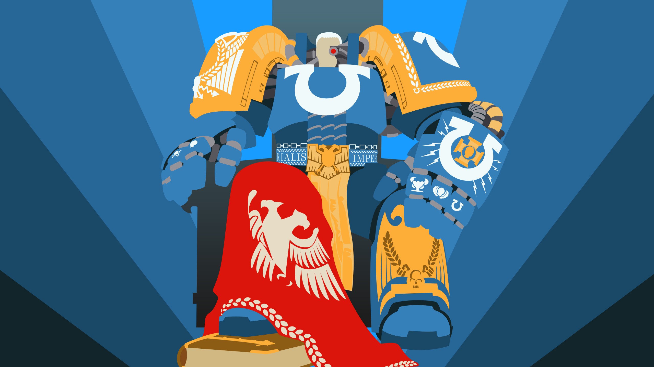 Papa Smurf Warhammer - HD Wallpaper 